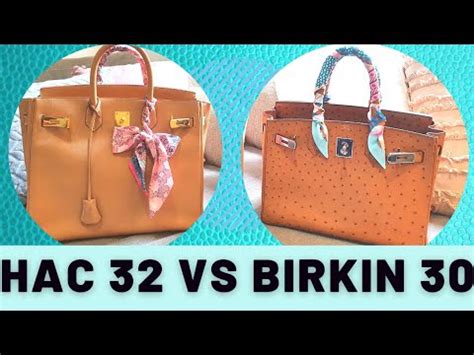 hermes birkin hac 32|HERMÈS BIRKIN 30 VS HAC 32 .